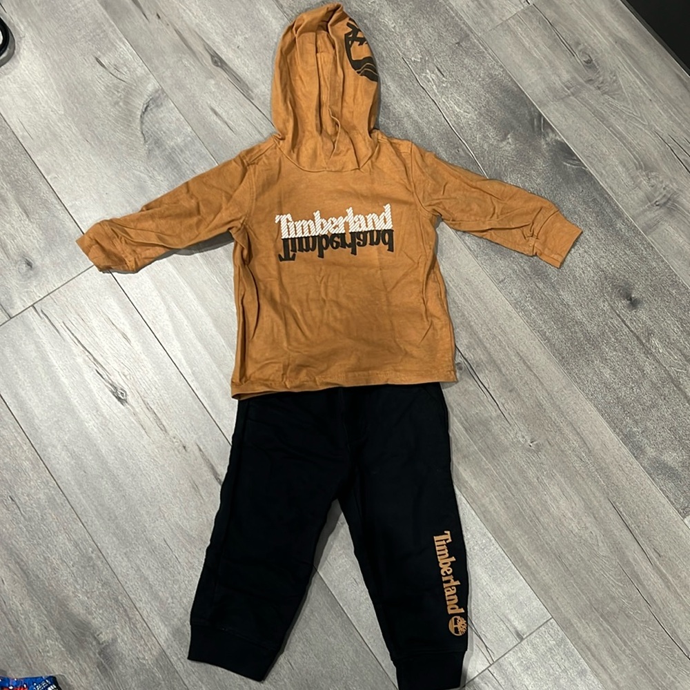 Timberland toddler jogging suit